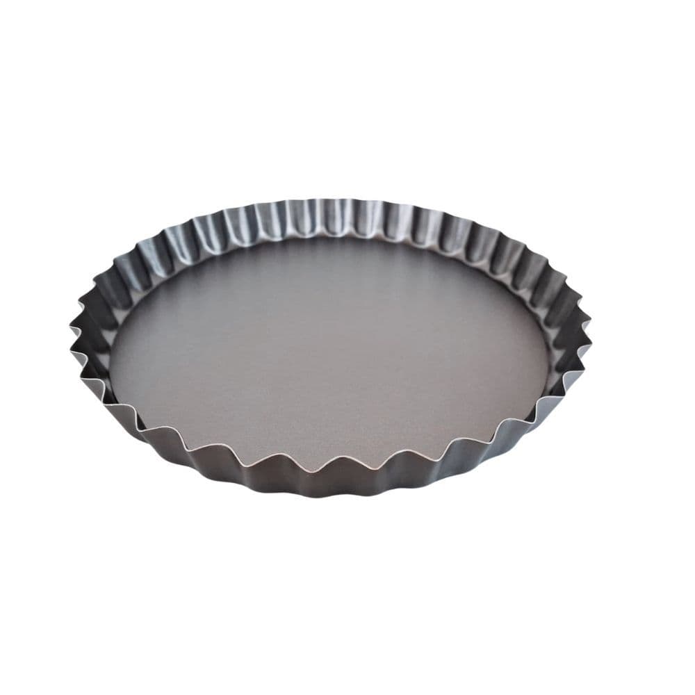 Forma de Torta Crespa  Antiaderente Fundo Removível - 23 cm