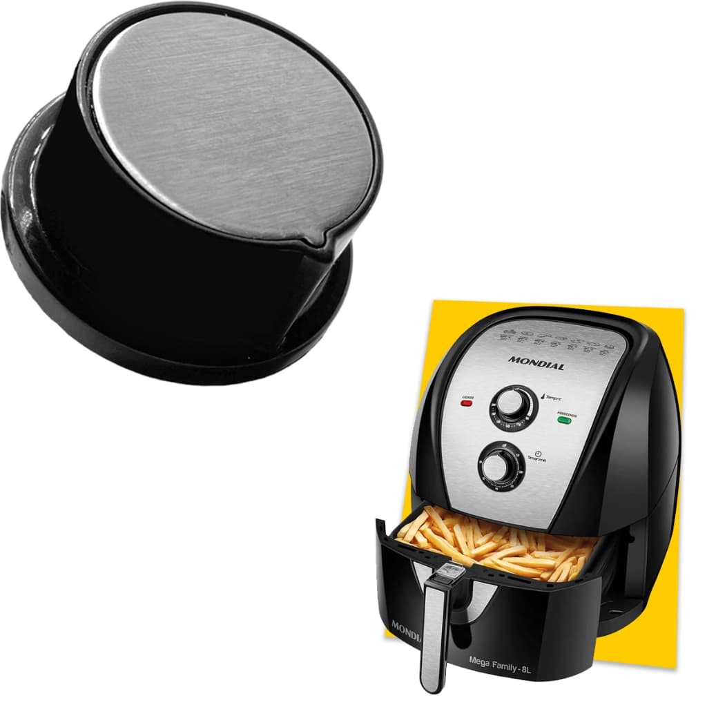 Botão Preto Timer/Temper Afn-80-bi 100% Original