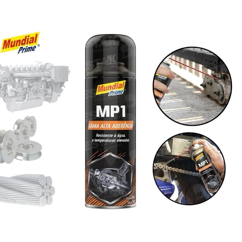 GRAXA SPRAY DE LITIO BR MUNDIAL 160G/300