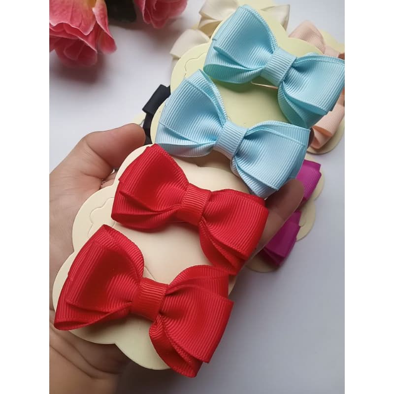 Laços para meninas laços de menina kit com dois pares de laços