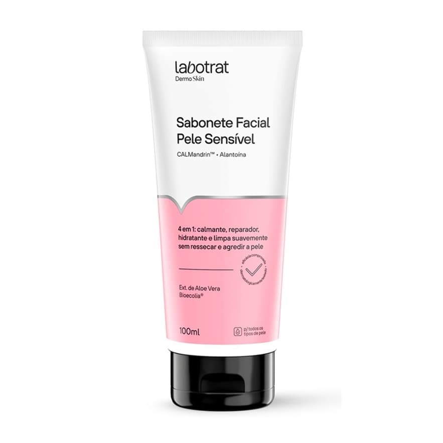 Sabonete Facial Pele Sensível Labotrat 100ml