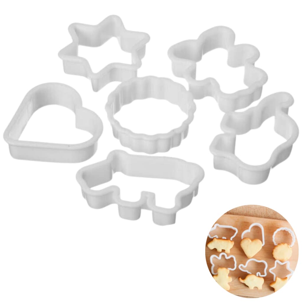 Molde para biscoito Bolacha Forma plástica culinária confeitaria cookies festa