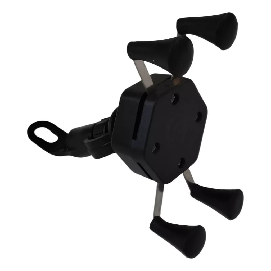 Suporte Celular Fixação Retrovisor Moto Sem Carregador