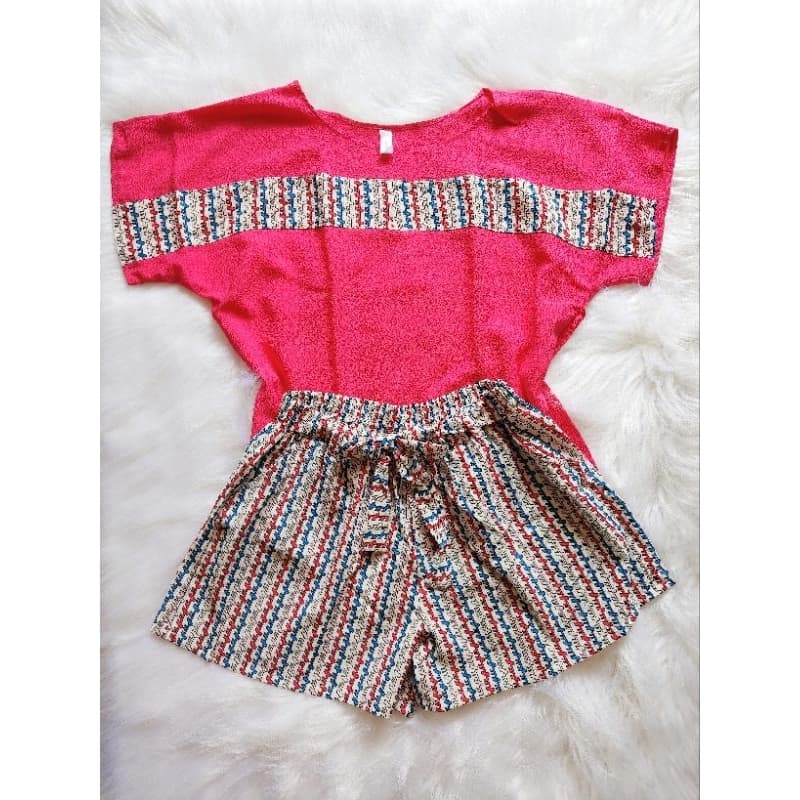 Conjunto Feminino de Manga em crepe, Modinha Luxo M G GG Modinha luxo