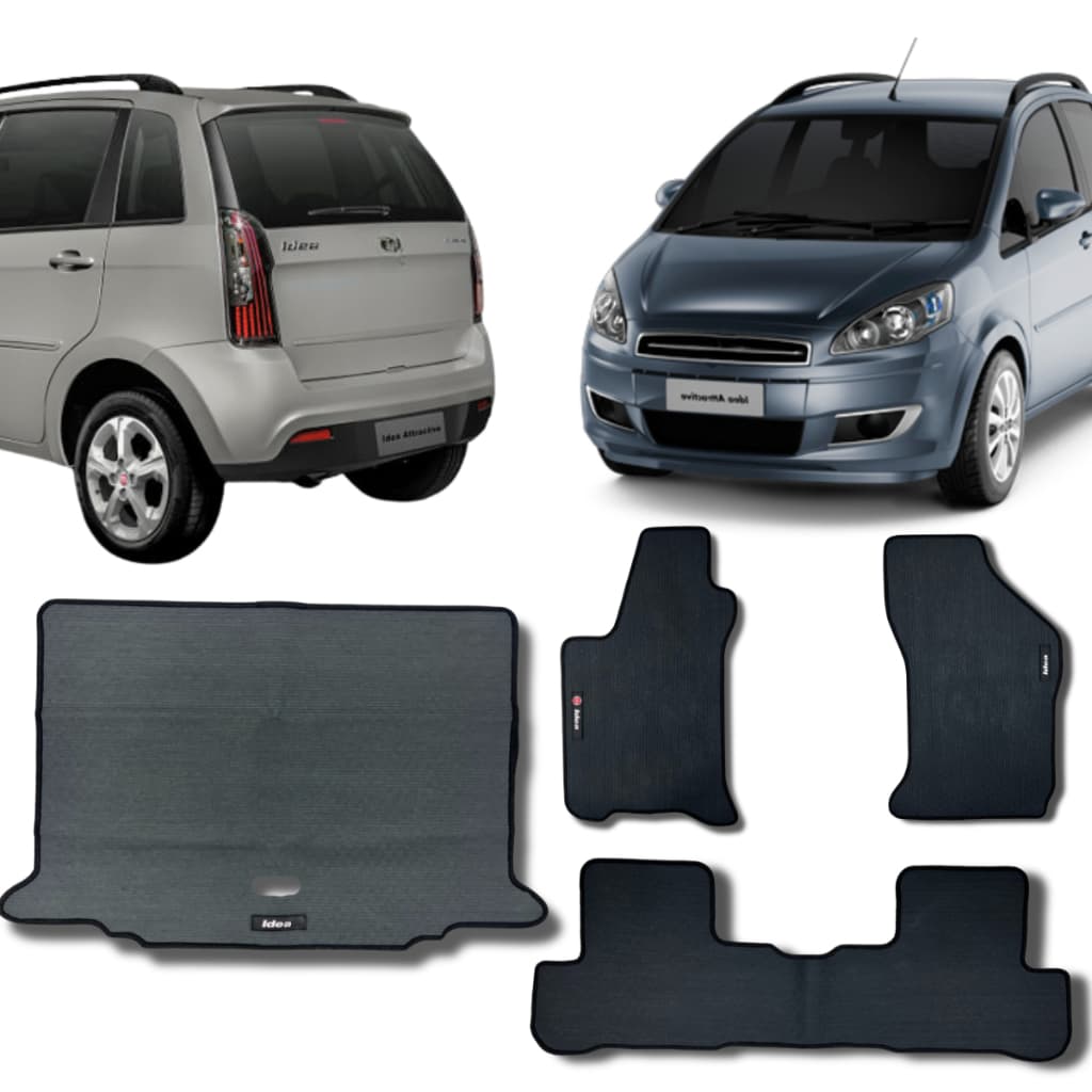 Tapete Emborrachado Idea Interno Com Porta Mala 2006 a 2016
