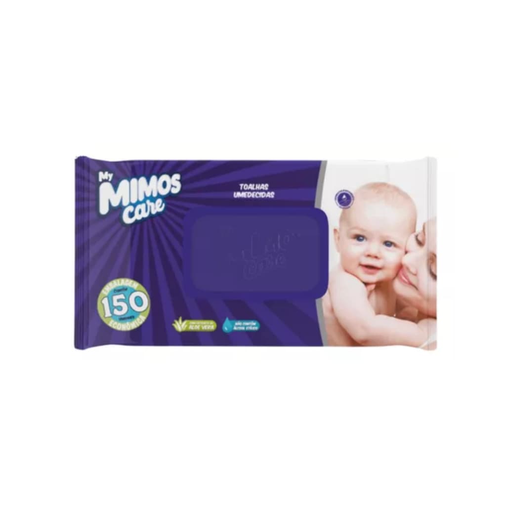 Lenços Umedecidos My Mimos Care 150un - Pacote Econômico Atacado