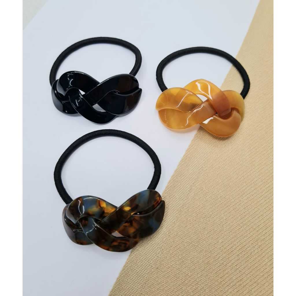 Amarrador de Cabelo Simples Moda coreano Com laço irregular
