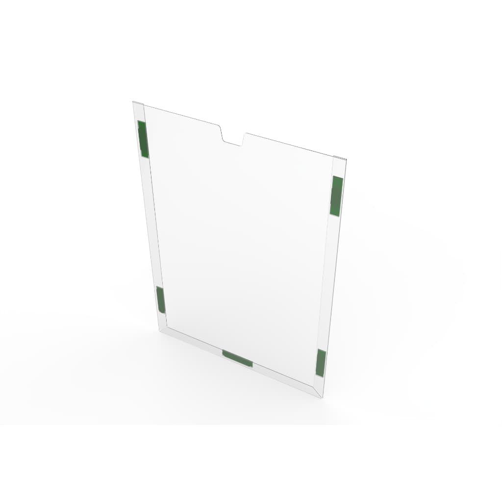 🗂️Porta Folhas A4 em PETG 1,5mm com Fita Dupla Face - Kit 15 Unidades 🗂️