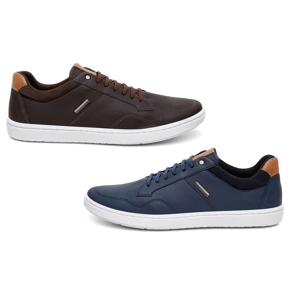 Kit 2 Sapatênis Masculino Casual Ajuste Elástico Bardone