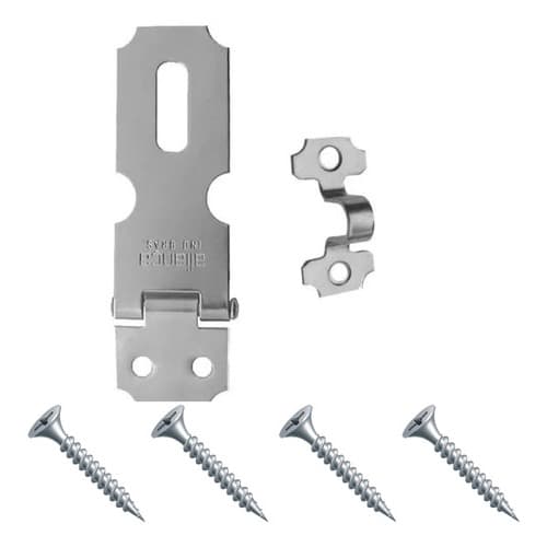 Porta Cadeado Pequeno Para Gaveta Ou Armário 63mmx25mm