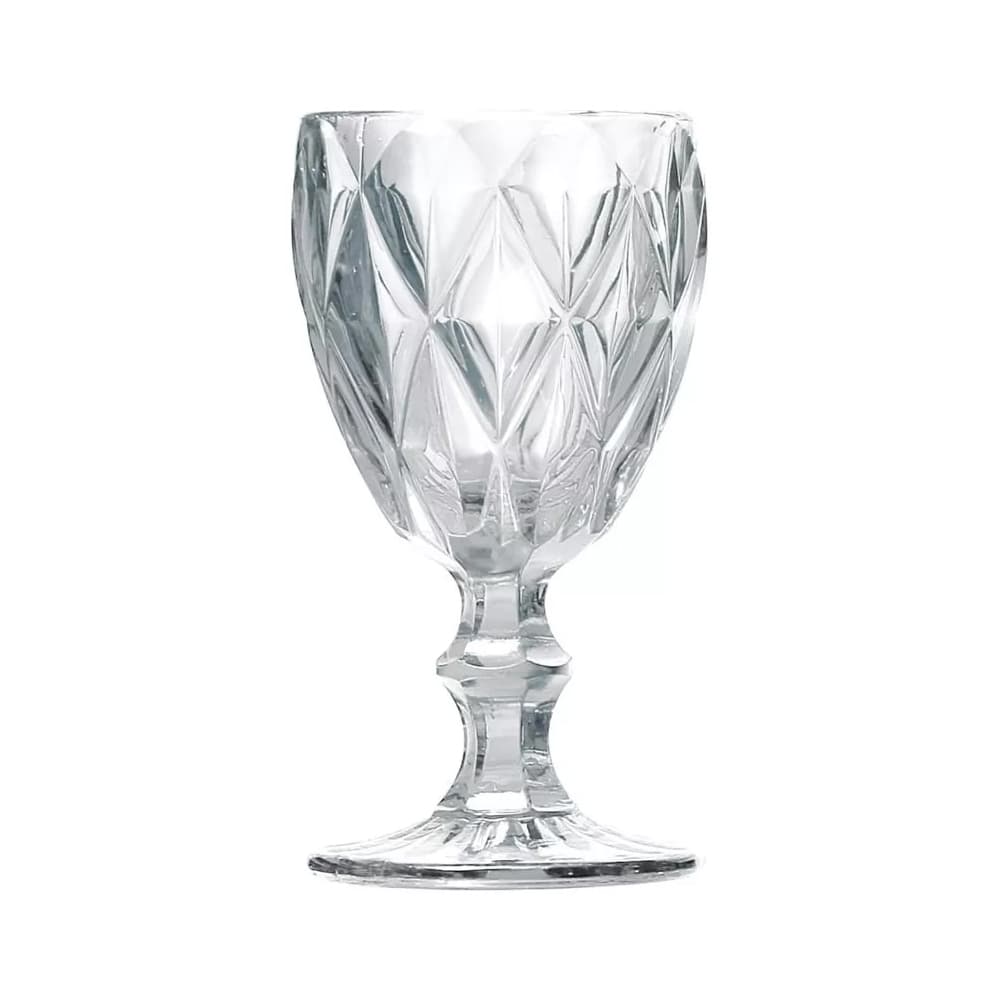 Taça avulsa em vidro Piramides Diamond 360ml