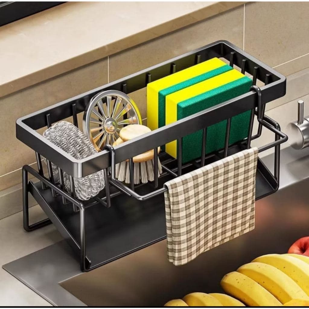 Armazenamento De Cozinha Rack De Toalhas Racks De Esponja Drenagem Escova De Parede Mínima Sabonete De Banheiro