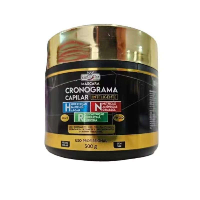 Máscara Cronograma Capilar Profissional Vithafios 500g