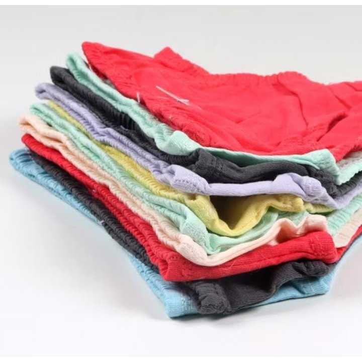 Kit 10 Cueca Infanrtil Kids Slip Lisa Algodão Basica
