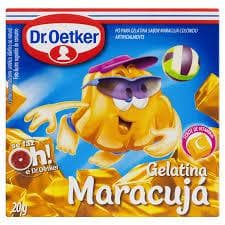 10 Gelatina Dr. Oetker Maracujá Caixeta com 20g