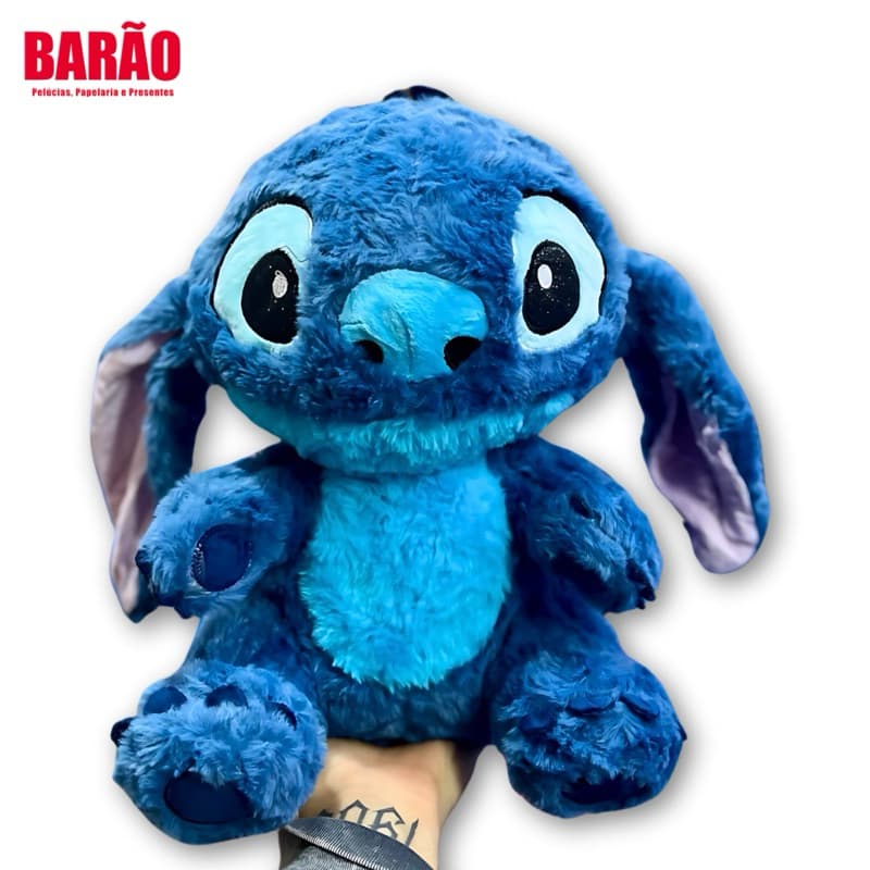 Pelúcia Stitch alta qualidade / antialérgico / Mega peludinho / Dois tamanhos stitch
