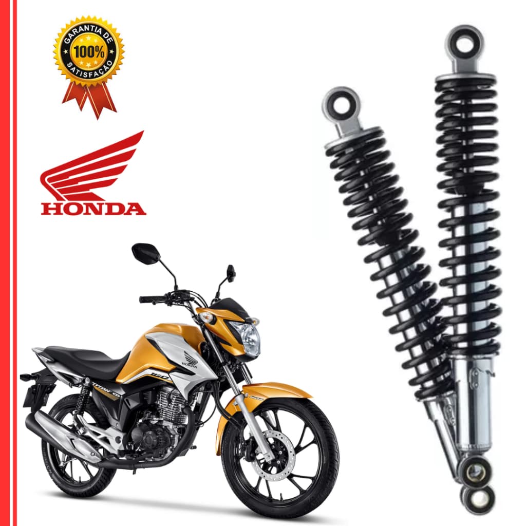 Par de Amortecedor Suspensão Honda Titan 150 - 160 todas