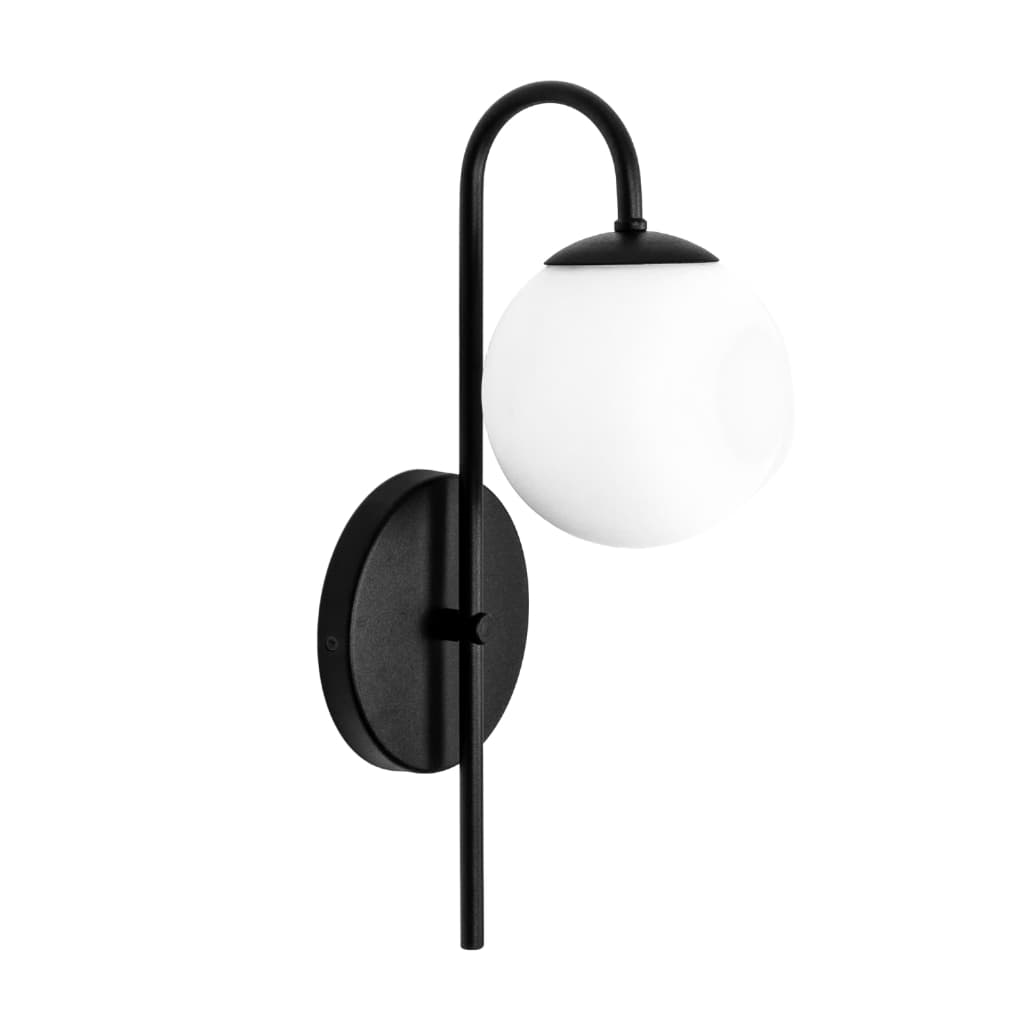 Luminária Arandela Jabuticaba Globo de 12 para Quarto e Jardim