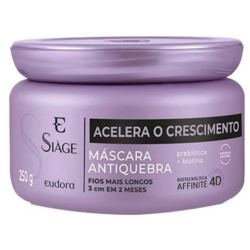 Máscara Capilar Siàge Acerela o Crescimento 250g Eudora
