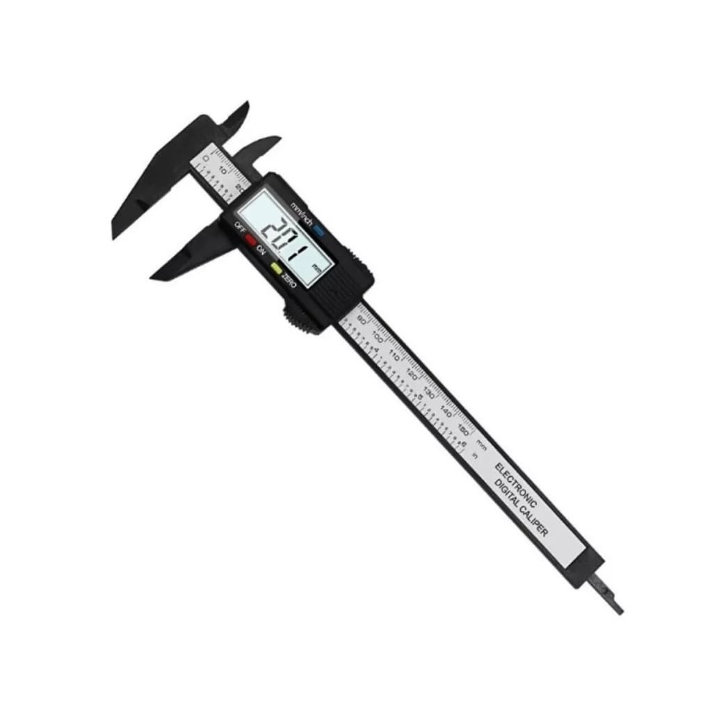 Paquimetro Digital Profissional 150mm 0,1mm Com Tela LCD E Estojo