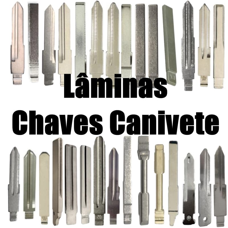Laminas para chave canivete Varios Modelos e Marcas