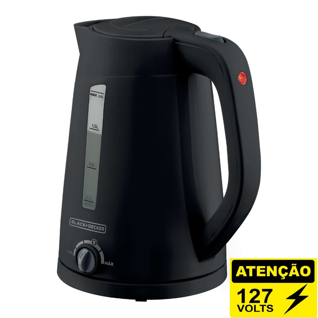 Chaleira Elétrica Black & Decker Regula temperatura 127v