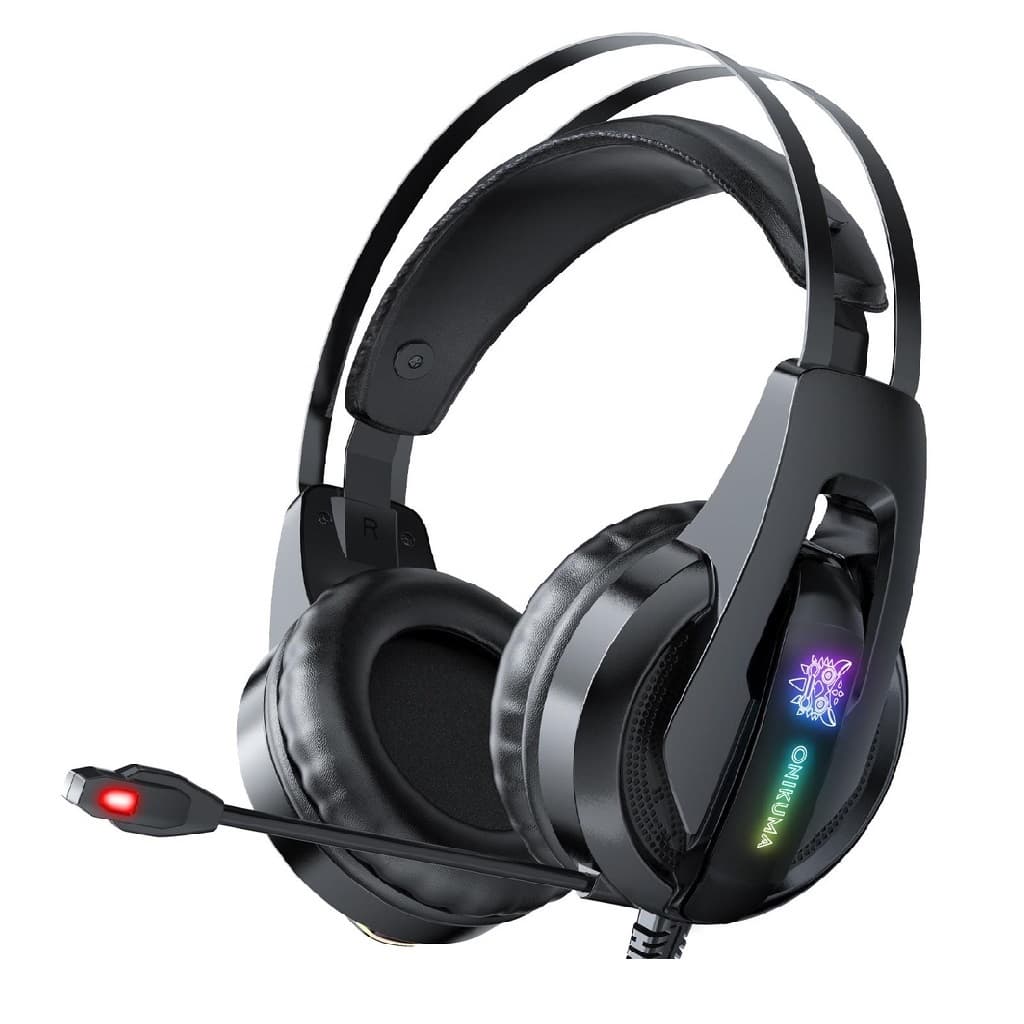 Headset Gamer Profissional Onikuma K16 Preto/Azul