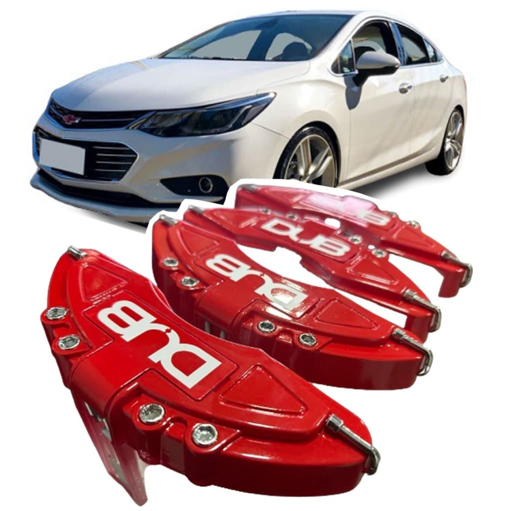 Capa De Pinça De Freio com Garras Compativel Cruze 2017, 2018, 2019, 2020, 2021, 2022, 2023, 2024 dub top