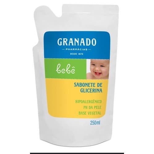 Sabonete Líquido Infantil Granado Bebê Glicerina Tradicional Refil 250ml