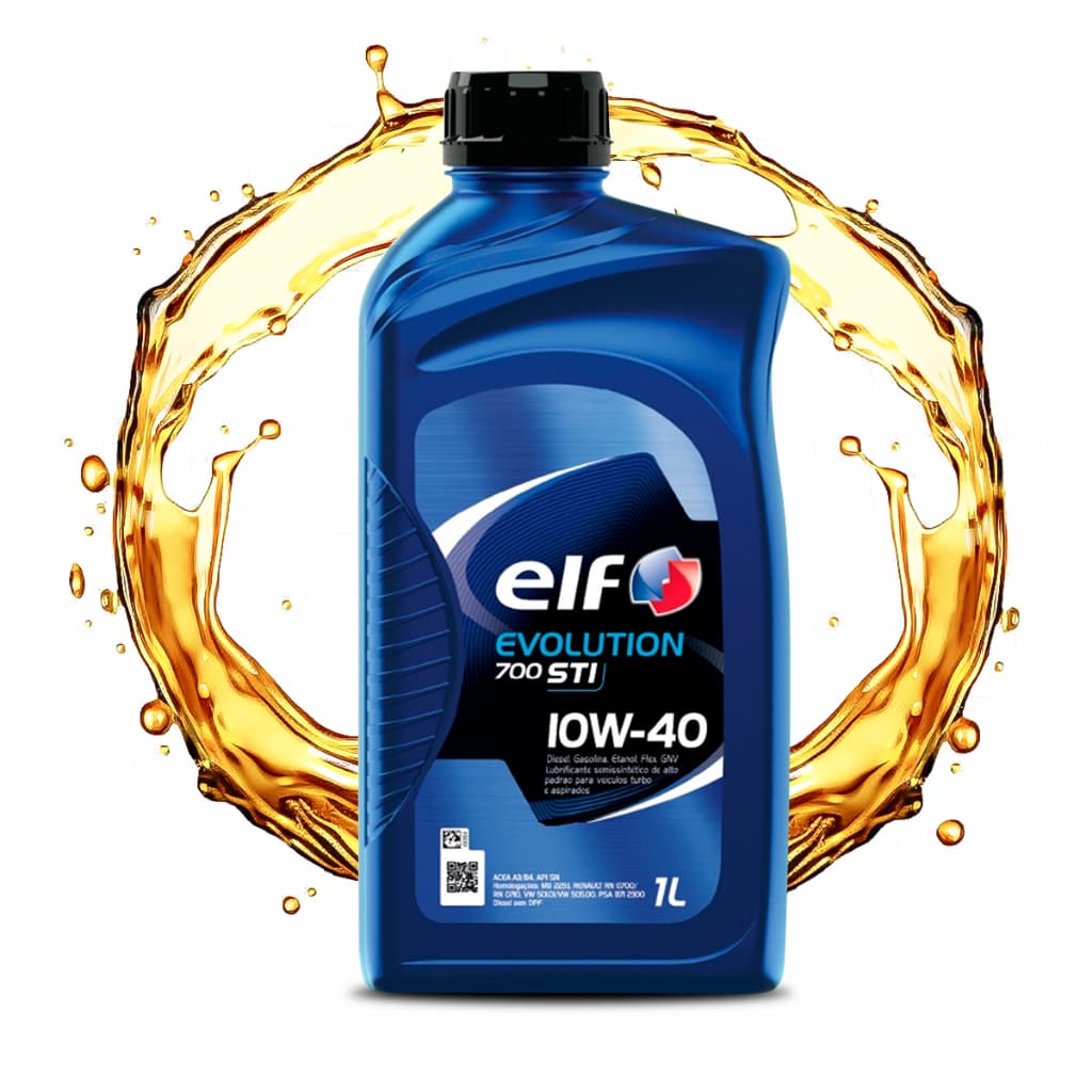 Óleo de motor semissintético Elf Evolution 700 10w40