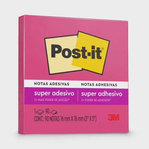 Post-It Adesivo: Blocos de Cores Variadas para Organização e Criatividade