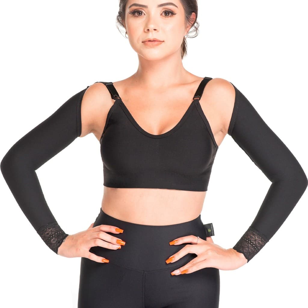 Manga de Compressão Pós Cirurgia Lipo Lifting de Braço Tecido Emana - Opta Corpus