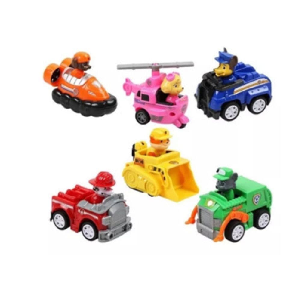 Carrinhos Patrulha Canina – Kit Infantil com Personagens Aventureiros SEM CAIXA