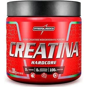Creatina Monohidratada Hardcore Original  100% Pura-Integralmedica