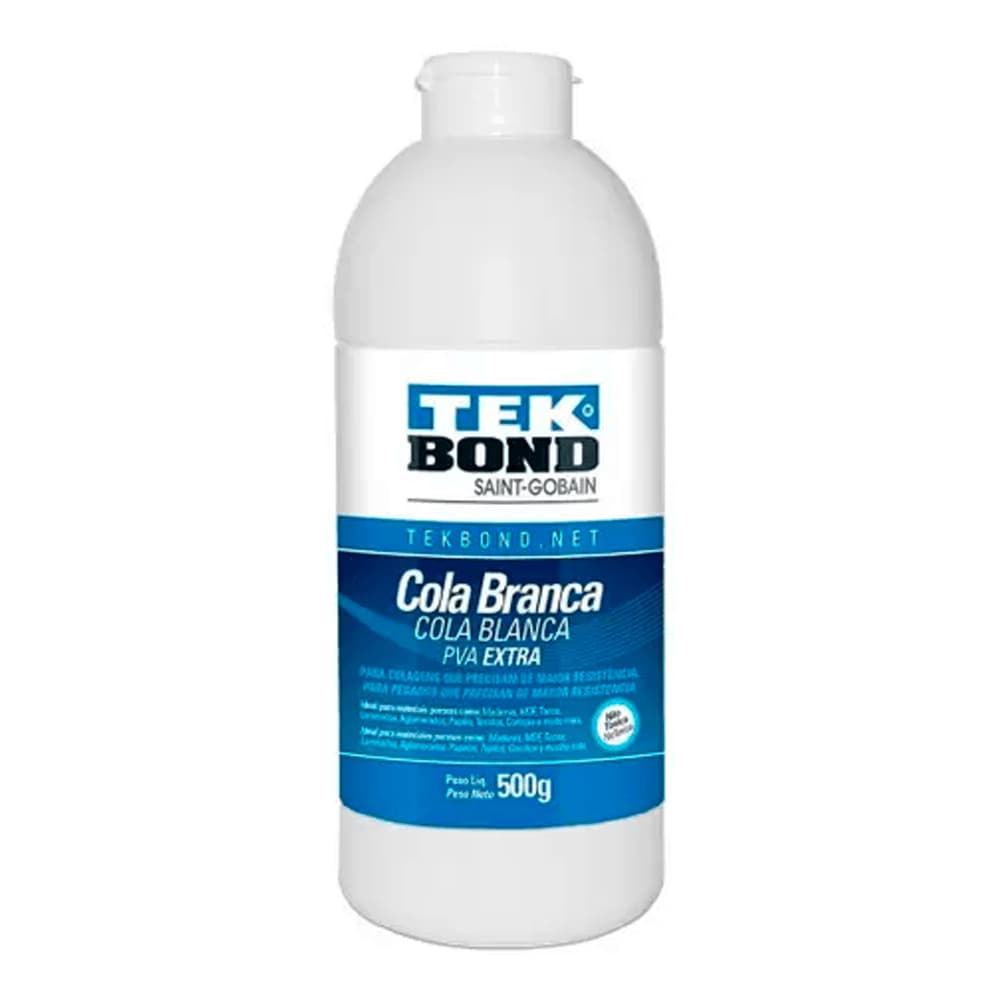 Cola Branca Para Marcenaria Madeira Mdf Formica Extra 500gms