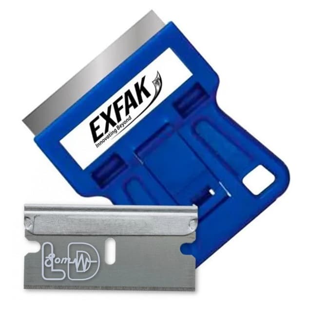 Estilete Raspador De Vidro Ratinho P/ Insulfilm Exfak 15-078