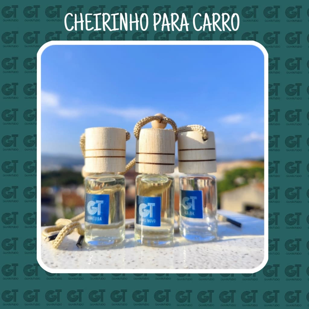 Cheirinho Veicular, Cheirinho para carro, Cheirinho com Suporte para Retrovisor