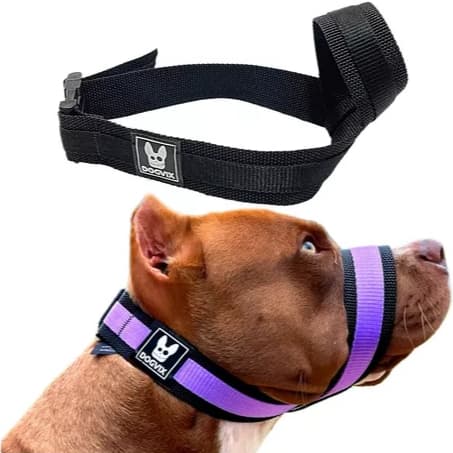 Focinheira Ajustável E Confortável Para Cachorro Grande Porte Vila do Pet