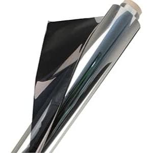 Insulfilm Película Controle Solar Prata Fumê Espelhado Profissional