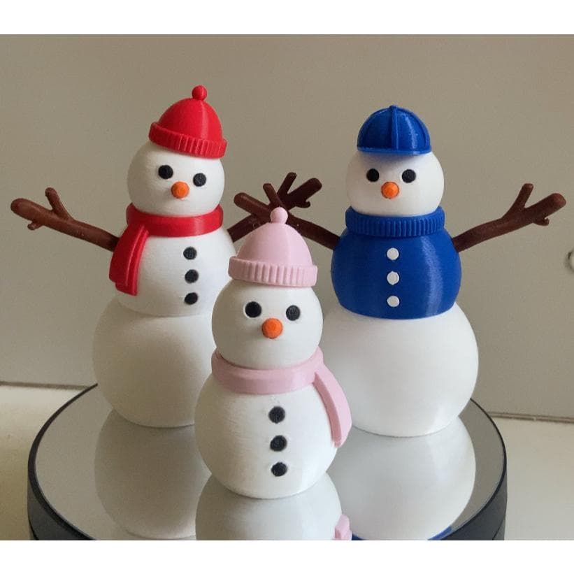 Boneco de neve articulado