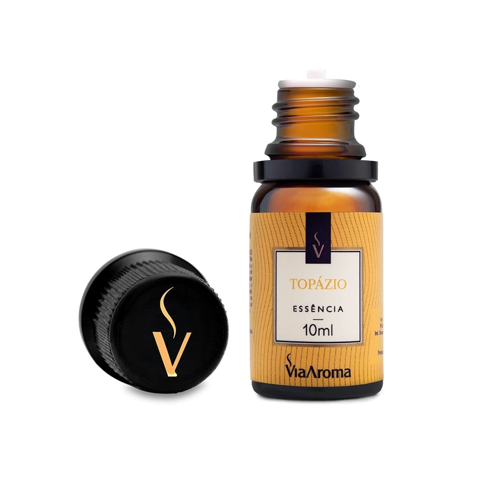 Essência Topázio Via Aroma Aromatizador de Ambientes Perfume de Casa 10 ml