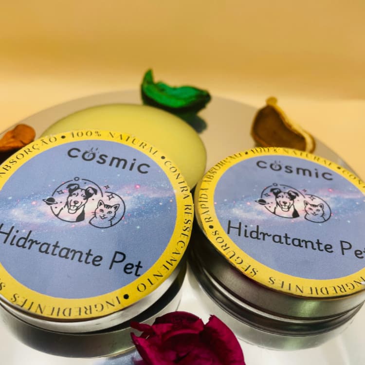 Kit 2 Hidratantes de Focinho e Patinhas para Pets | Hidratante Pet Cosmic