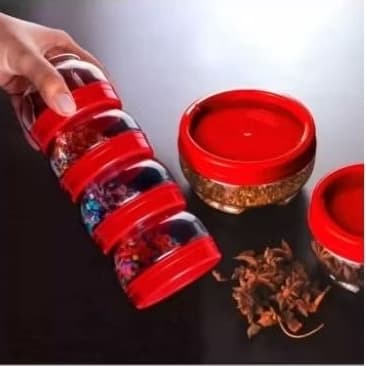 Kit com 4 potes Gira E Trava 155ml