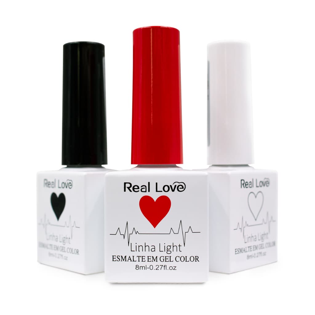Esmalte em Gel Color UV/LED - Linha Light - 8ml - Real Love