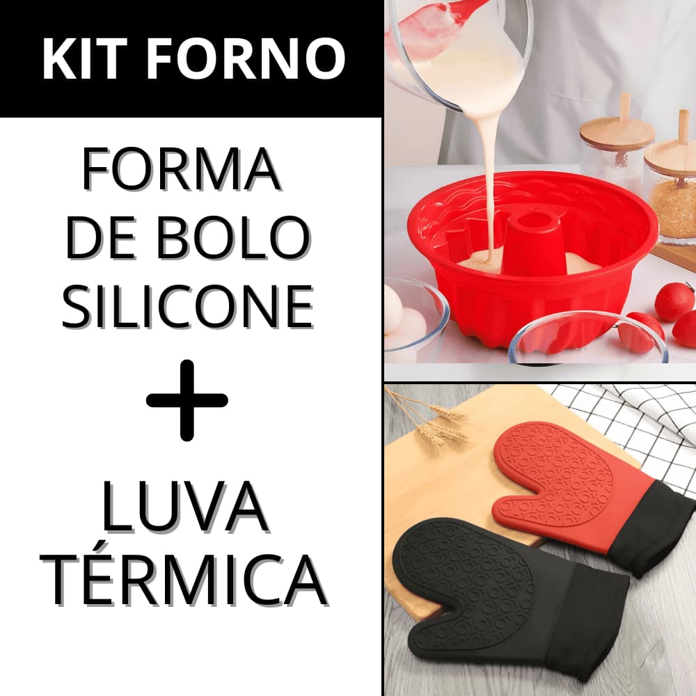 Luva Térmica Para Forno Par De Luvas Termicas Cozinha Pegador Térmico Protetora Silicone Churrasco