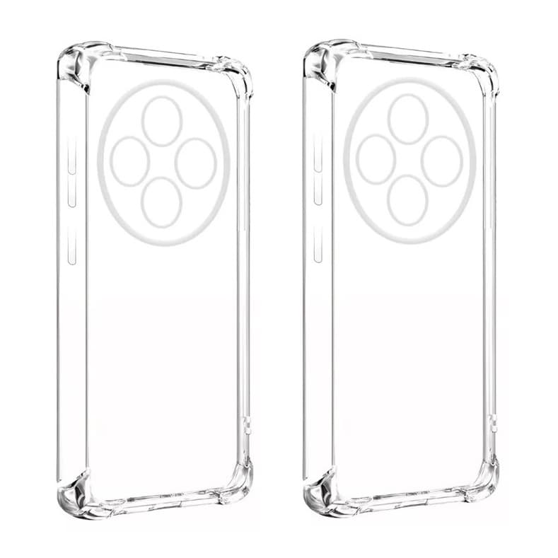 2x Capas Capinha Anti Impacto Transparente Para Xiaomi Redmi 14C