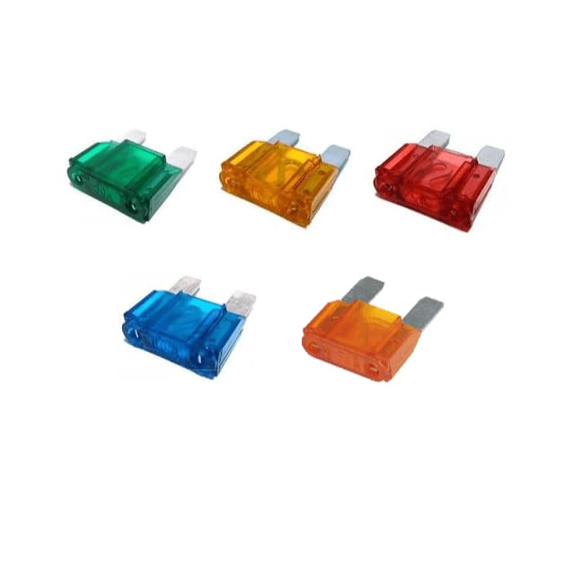 Kit 10 Fusível De Lâmina Max 30a 40a 50a 60a 70a Amperes - 02 De Cada