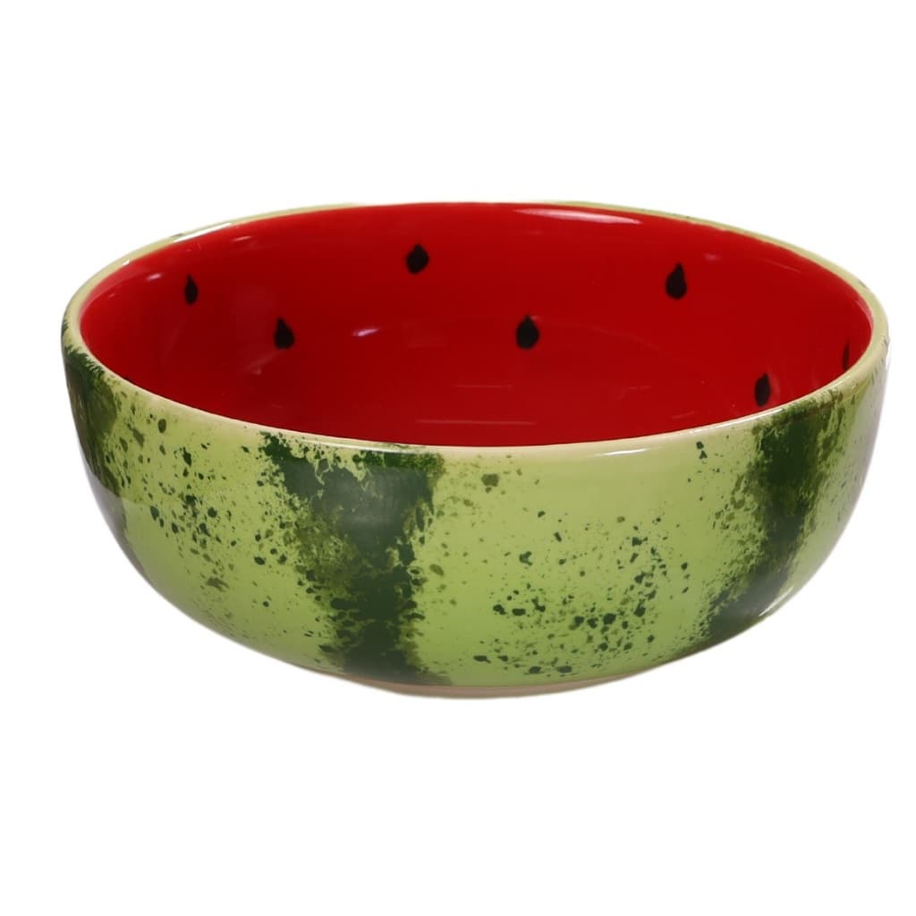 Bowl melancia grande 950ml em cerâmica