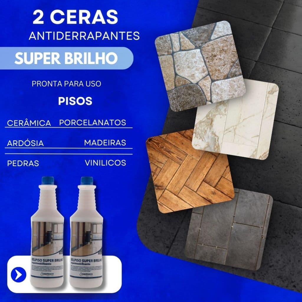 Kit Impermeabilizante Super Brilho 2L Incolor Renova Brilho