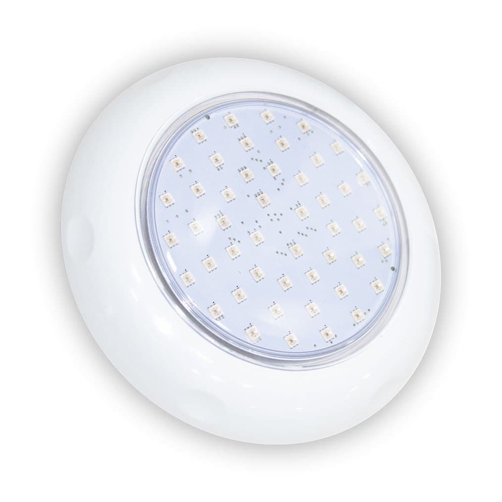 Refletor Hiper LED 27W RGB ABS Rosca - Brustec